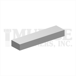 1/8" X 1 KEYSTOCK STEEL ZINC